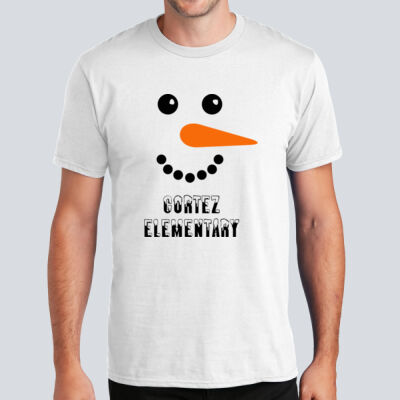 Adult T-Shirt - Winter - Snowman  Thumbnail