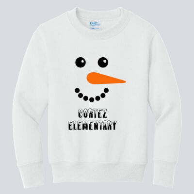 Youth Crewneck - Winter - Snowman  Thumbnail