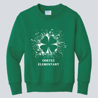 Youth Crewneck - Spring Holidays - Shamrock Thumbnail