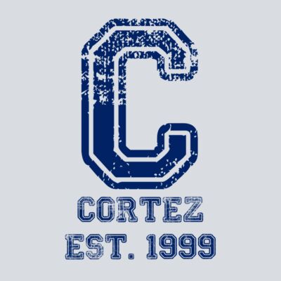 Distressed C - Blue Thumbnail