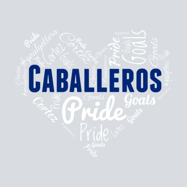 Heart Design - Blue & White Thumbnail