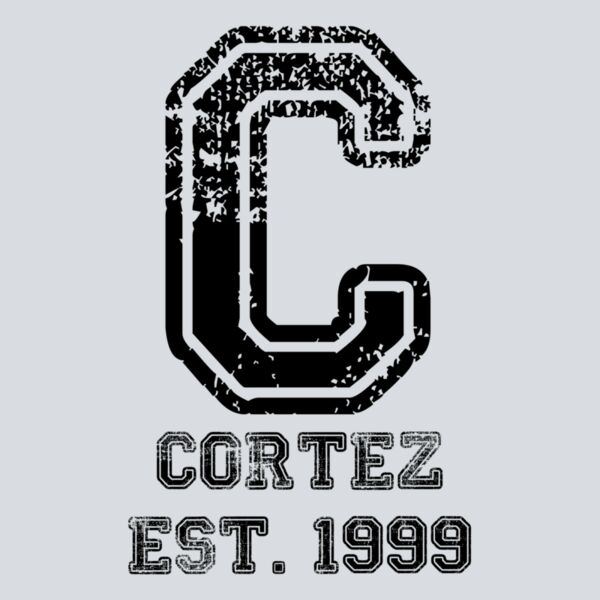 Distressed C - Black Thumbnail