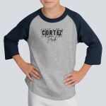  Youth Raglan T-Shirt - Cortez Thumbnail