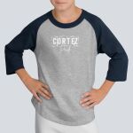  Youth Raglan T-Shirt - Cortez Thumbnail