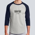 Adult Raglan T-Shirt - Cortez Thumbnail
